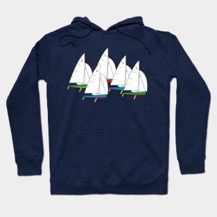 Thistle One-Design Sailboats Racing Hoodie